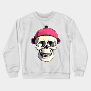 skull funny monkey Crewneck Sweatshirt